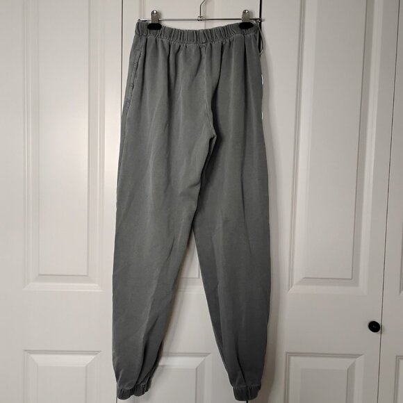 John Galt Women's Dark Grey Rosa High-Rise Fit Elasticwaist Jogger Sweatpants - Picture 2 of 6